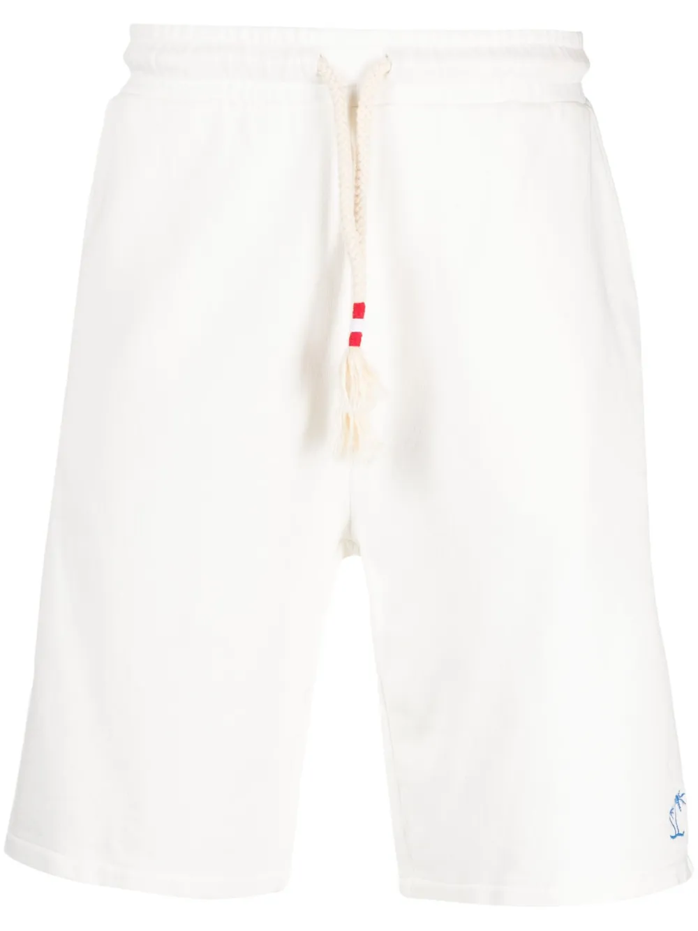 Mc2 Saint Barth White Linen Bermuda Shorts