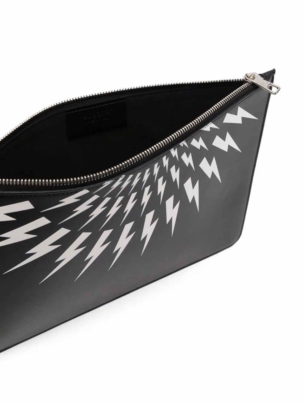 Neil Barrett Buidel met rits 524 BLACK WHITE
