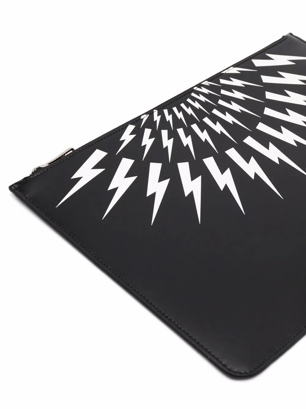 Neil Barrett Buidel met rits 524 BLACK WHITE