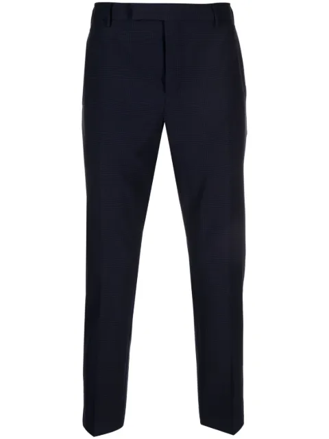 PT Torino check-print tapered trousers