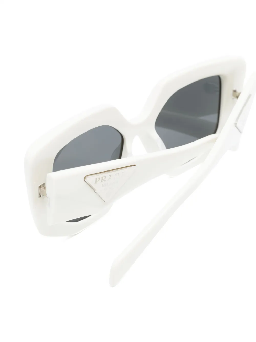 Prada Eyewear Symbole trianglelogo Sunglasses Farfetch