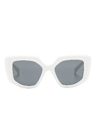 Prada Eyewear Symbole triangle-logo Sunglasses - Farfetch