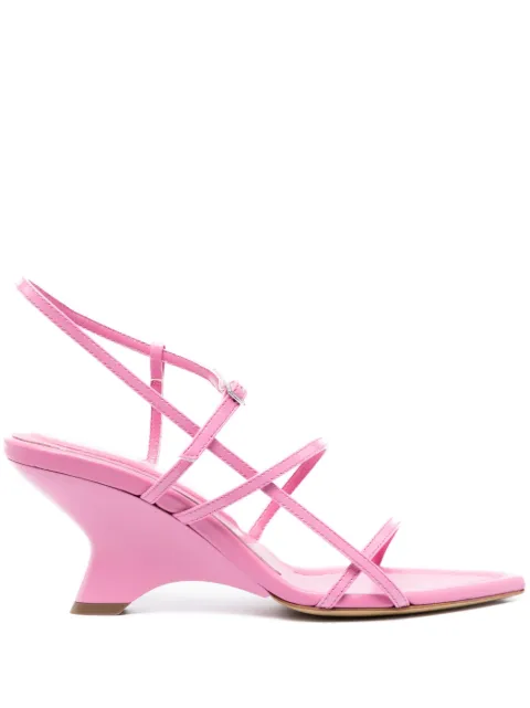 GIABORGHINI Gia26 70mm leather sandals
