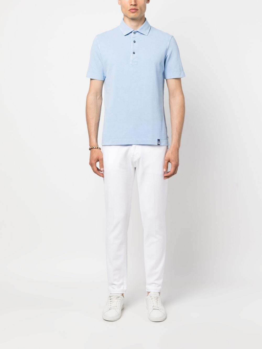 Drumohr Poloshirt - Blauw