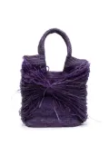 MADE FOR A WOMAN medium Kifafa Frange tote bag - Purple