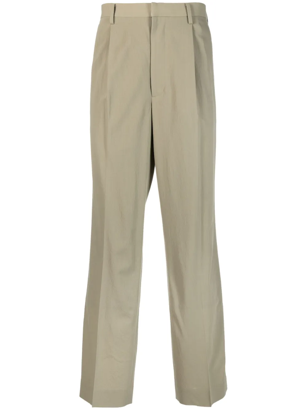 Auralee Hard Twist Viyella Wool Trousers - Farfetch