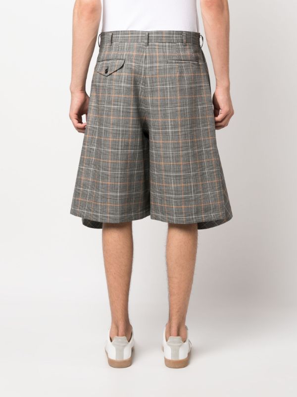 Plaid deals wool shorts