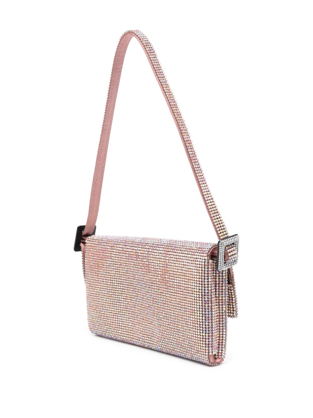 BENEDETTA BRUZZICHES VITTISSIMA CRYSTAL-EMBELLISHED SHOULDER BAG 