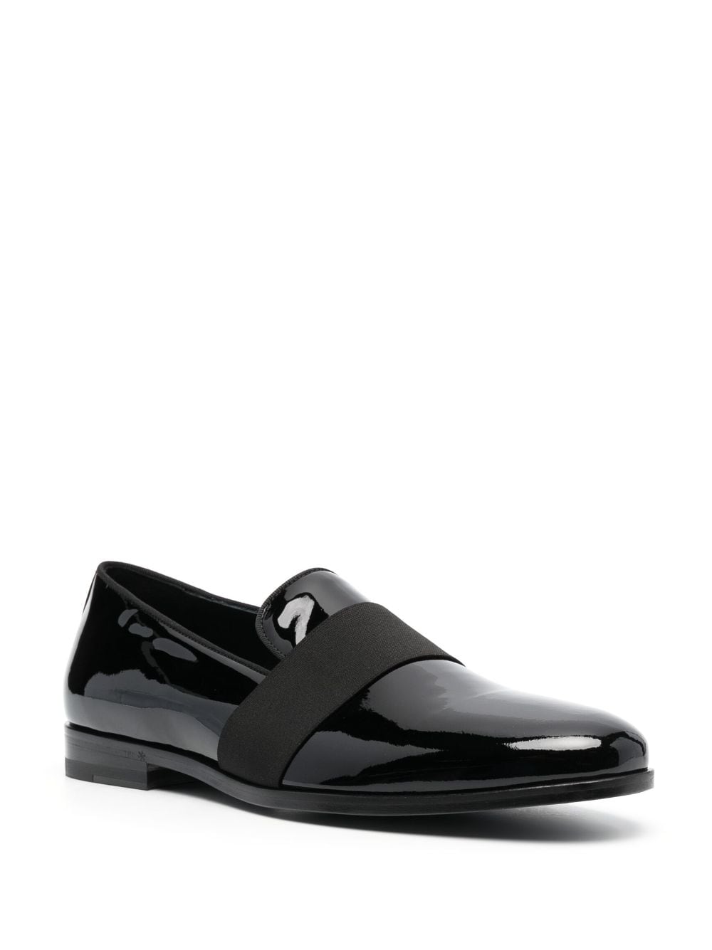 Canali Loafers met ronde neus - Zwart