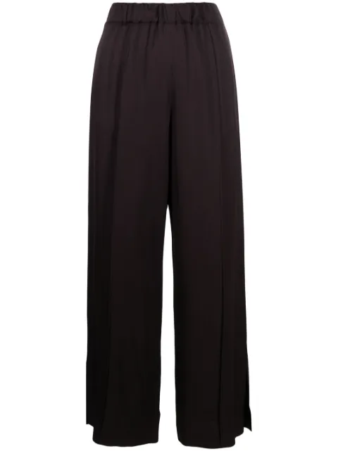 Jil Sander wide-leg elasticated-waistband trousers