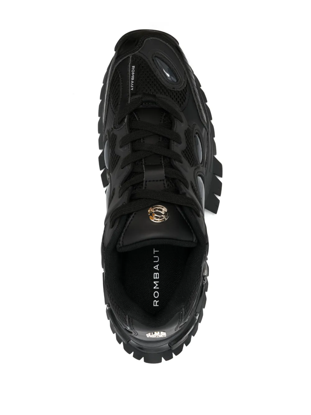 Rombaut Black Nucleo Low Top Sneakers In Black