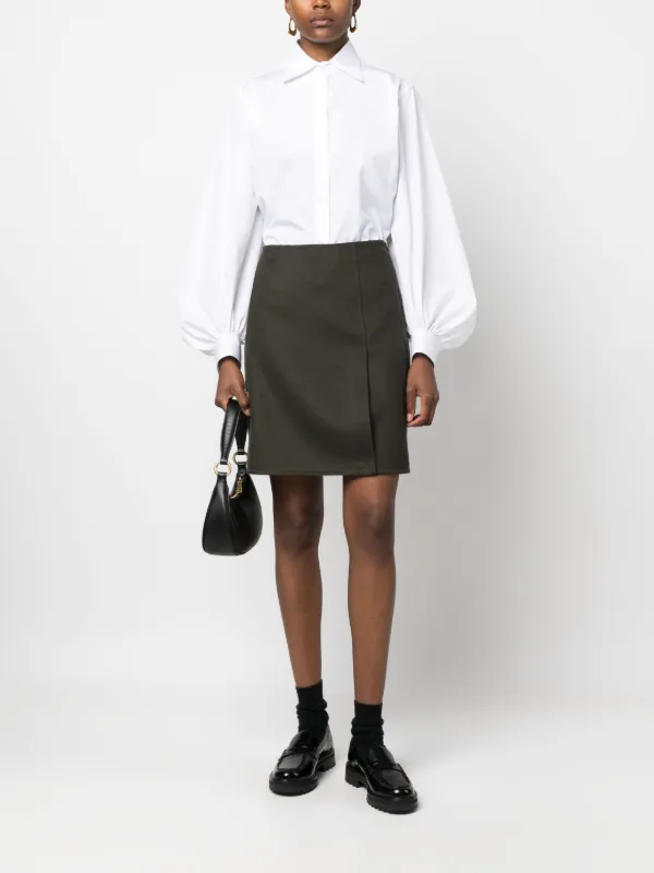 【P.A.R.O.S.H】パロッシュパフスリーブカットソー P.A.R.O.S.H. パフスリーブ シャツ | ホワイト | FARFETCH JP