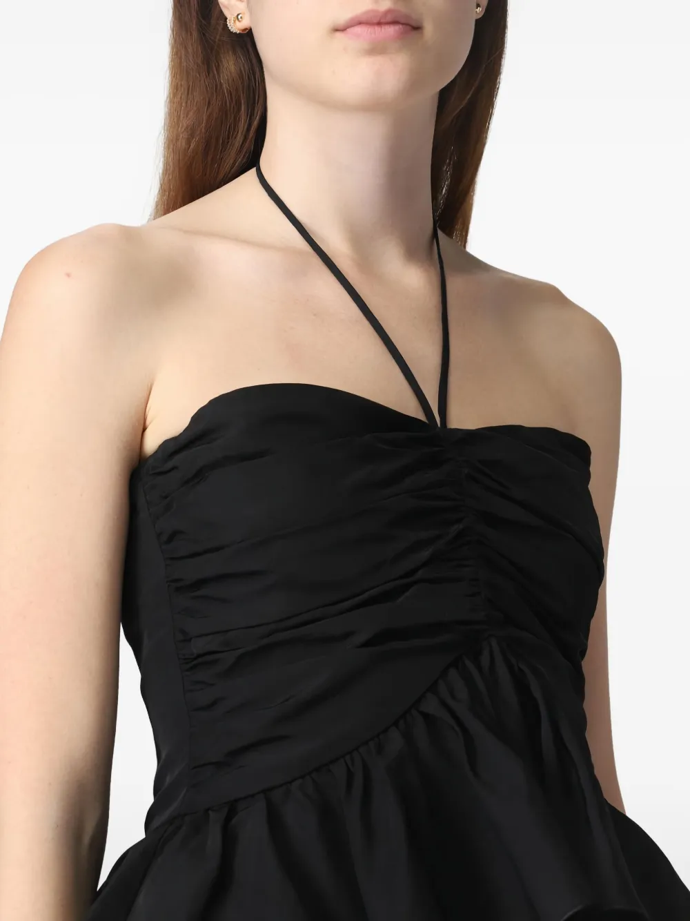 MSGM flared top Zwart