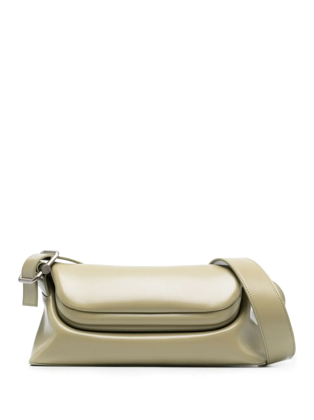 Osoi Folded Brot Leather Shoulder Bag In Green ModeSens