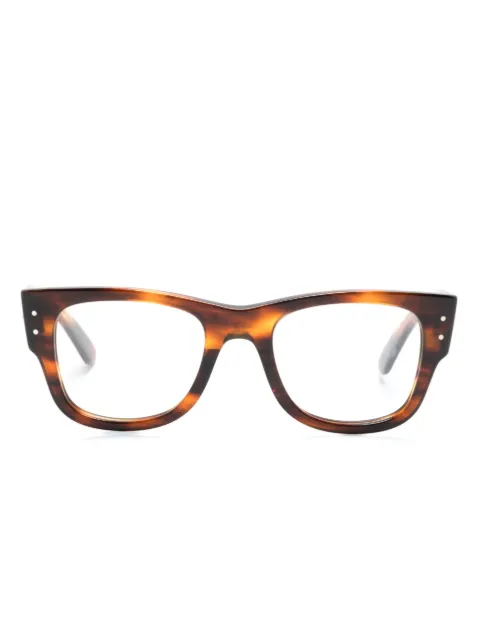 Ray-Ban tortoiseshell-effect square-frame glasses