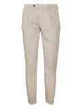 Myths dart-detailing trousers - Neutrals