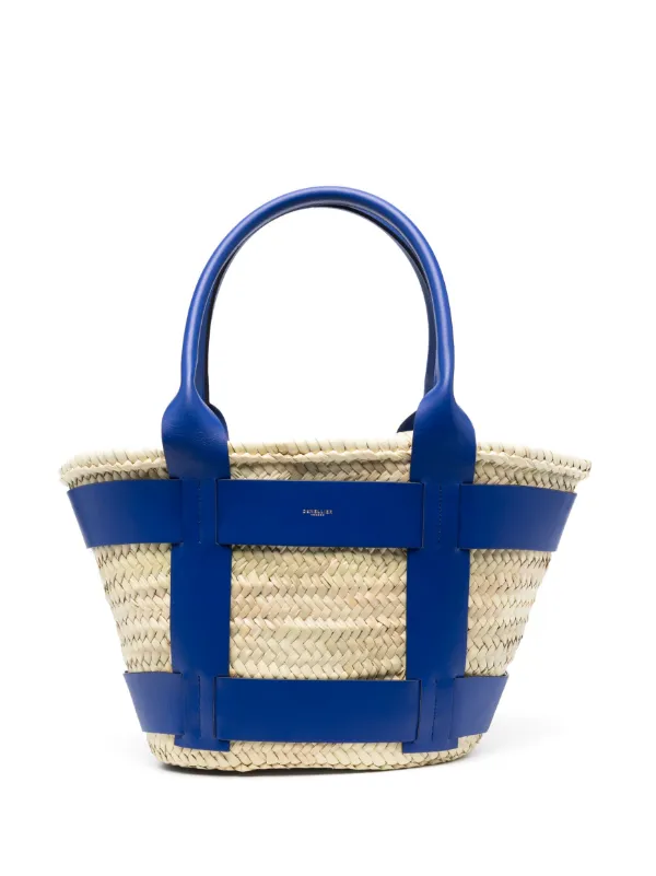 LOEWE Raffia Weave Tote Bag - Farfetch