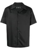 TRUE TRIBE embroidered-motif cotton shirt - Black