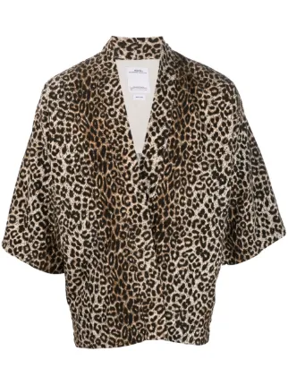 Leopard print hotsell lightweight jacket