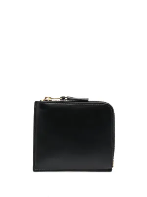 Comme Des Garçons Wallet zip-around Leather Wallet | Black | FARFETCH
