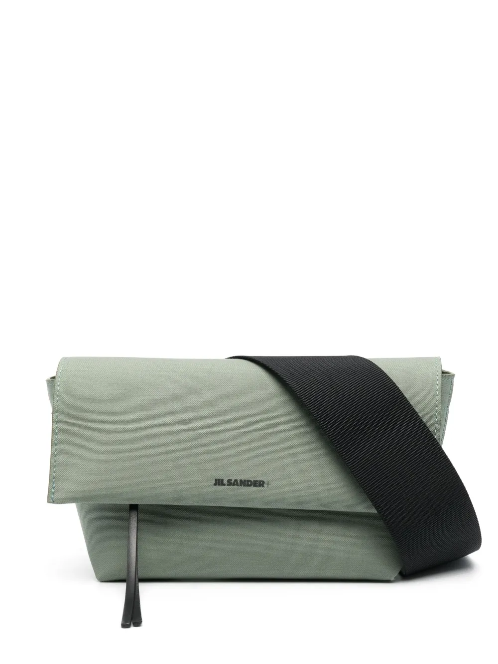 Jil Sander Utility Logo-print Belt Bag In Grün