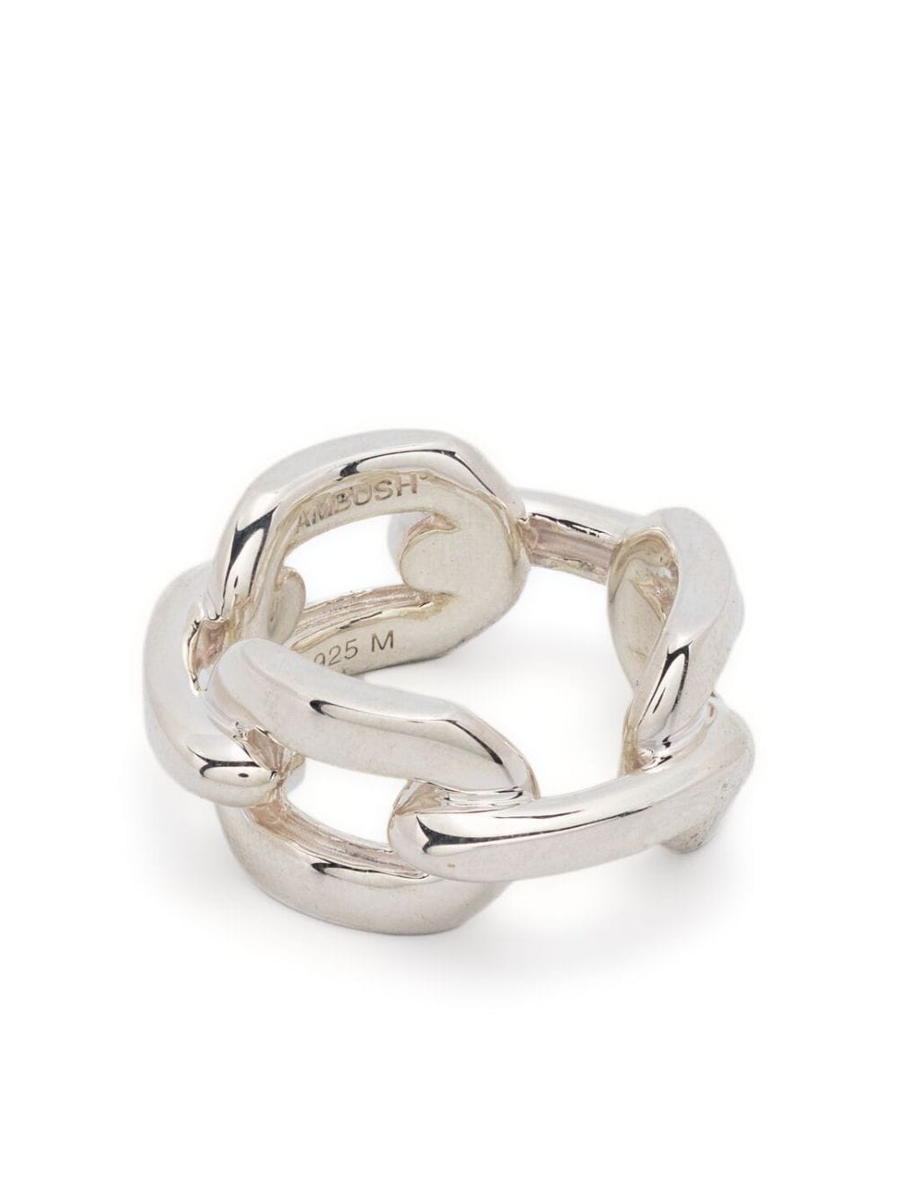 AMBUSH chain-link Ring - Farfetch