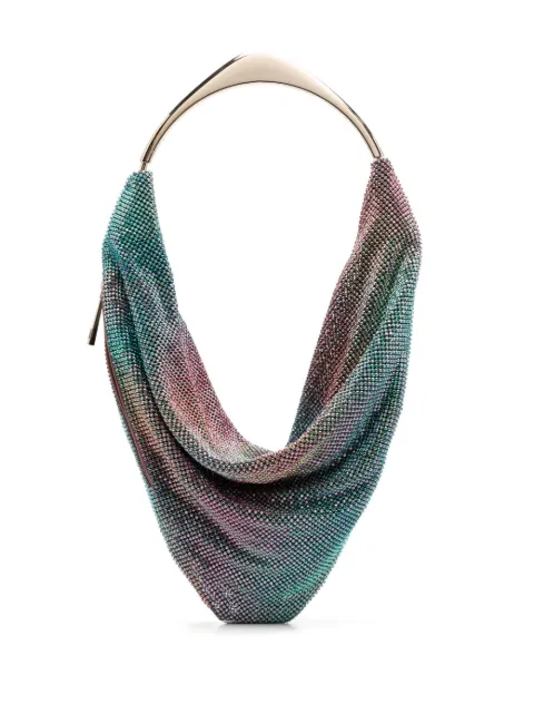 Benedetta Bruzziches tote con detalles de cristal