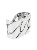 Alexander McQueen chain-link ring - Silver