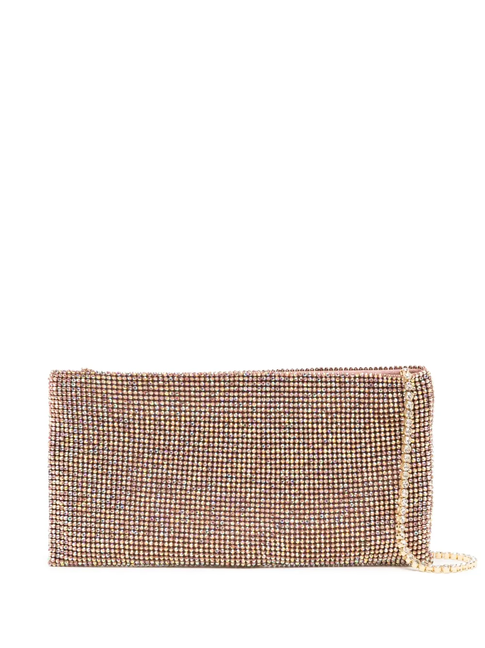 Benedetta Bruzziches mini sac à main à logo strassé - Rose Top Merken Winkel