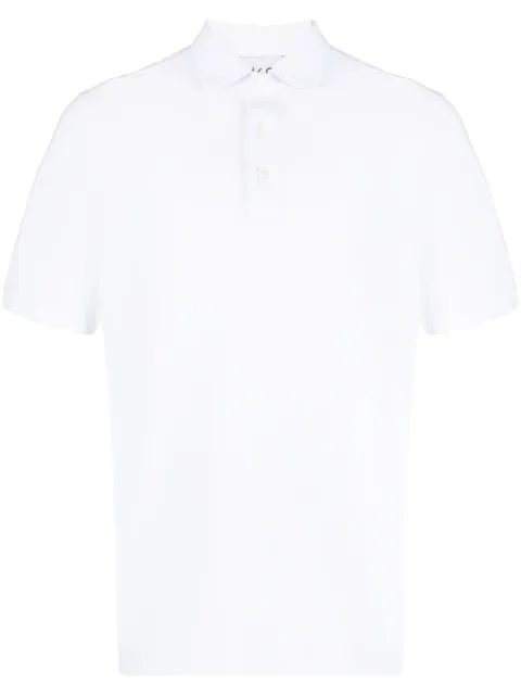 D4.0 short-sleeved cotton polo shirt 