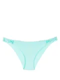 Fisico hand-woven detail bikini bottoms - Blue