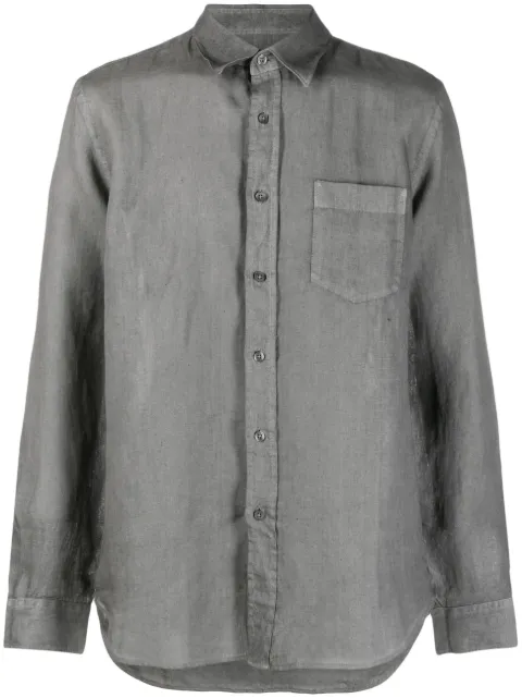 120% Lino button-up linen shirt
