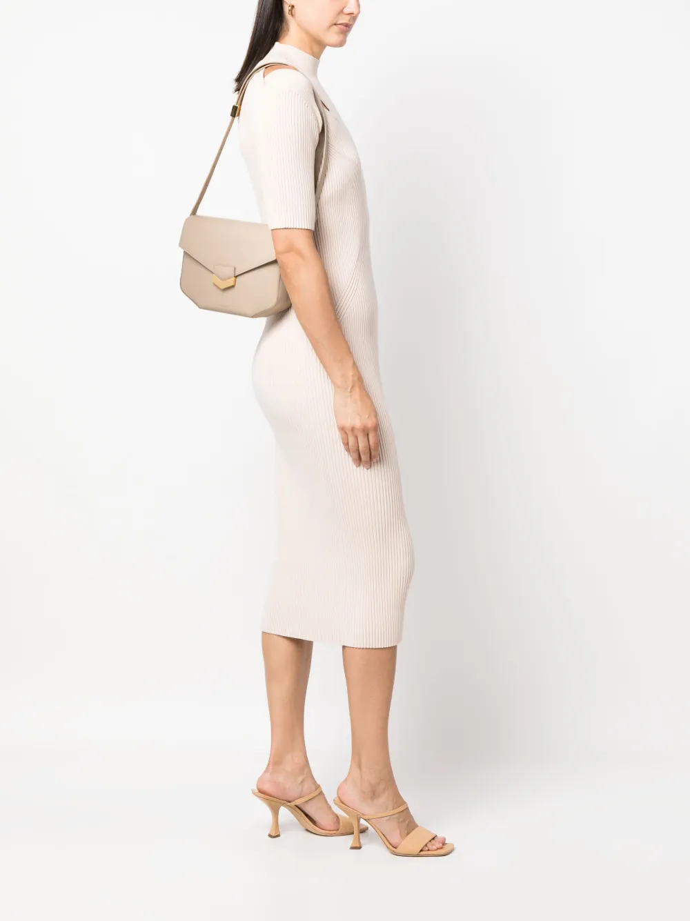 DeMellier London leather bag - Beige