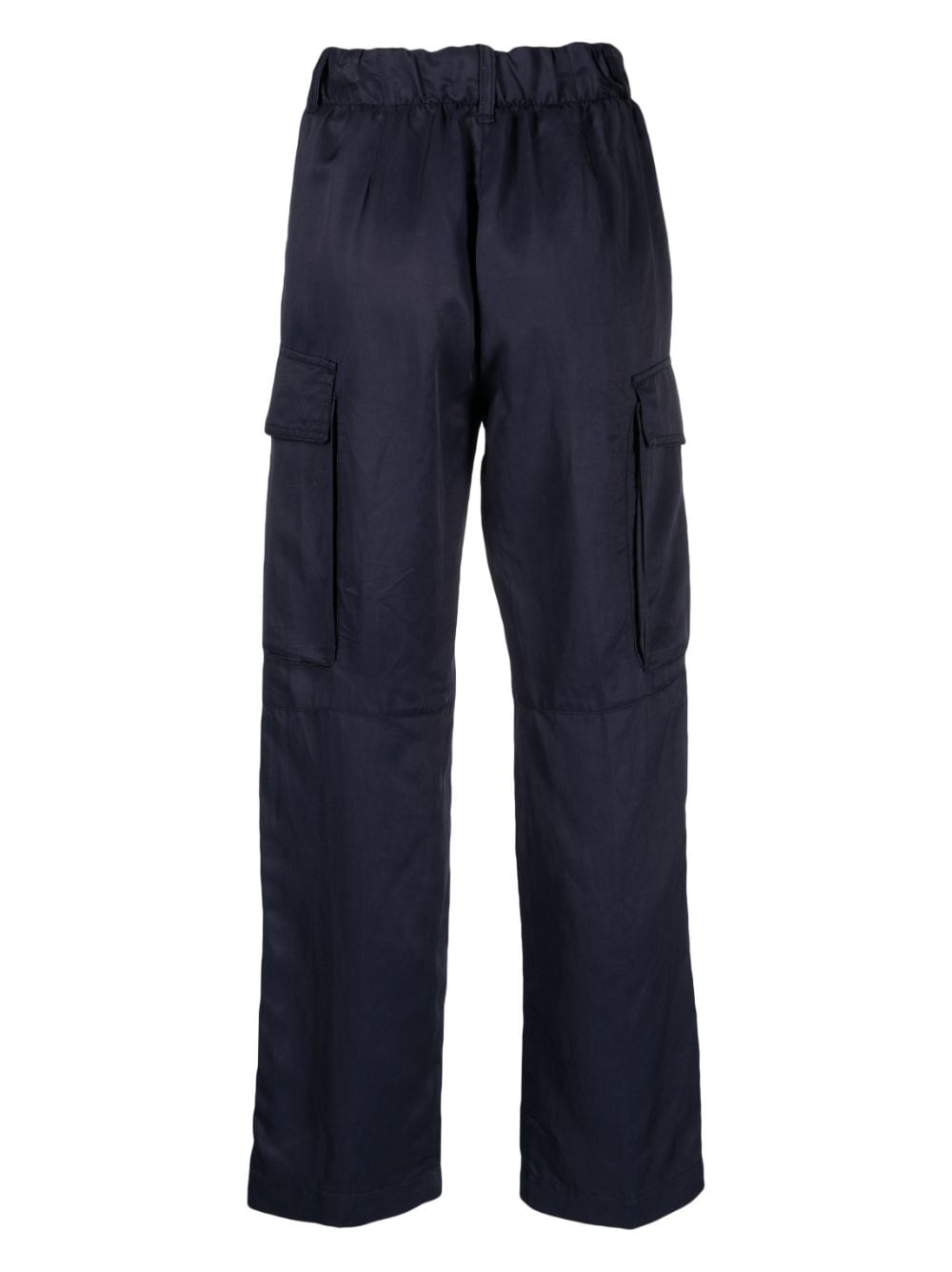 Shop Myths Straight-leg Cargo Trousers In Blue