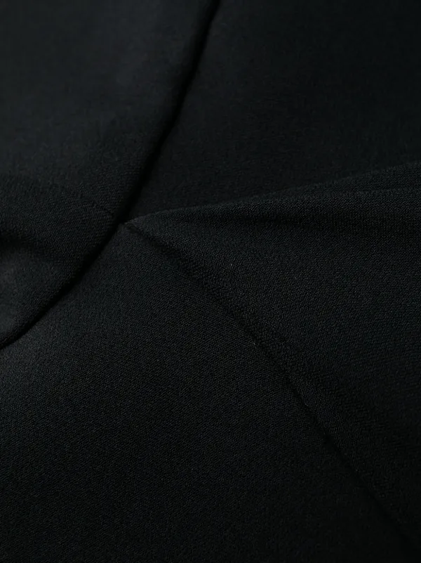 Alexander McQueen ドレープドレス ブラック Alexander McQueen ドレープ ドレス | ブラック | FARFETCH JP