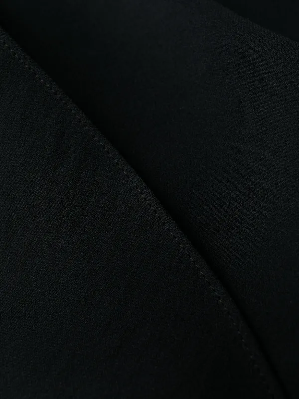 Alexander McQueen ドレープ ドレス | ブラック | FARFETCH JP