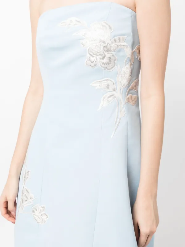 Sachin & Babi Alanna floral-embroidery Minidress - Farfetch