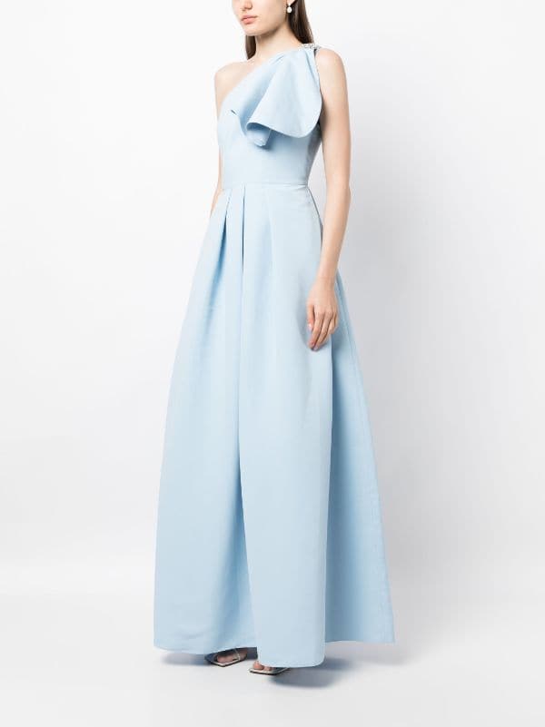 Sachin Babi Martina Gown one shoulder Dress Farfetch