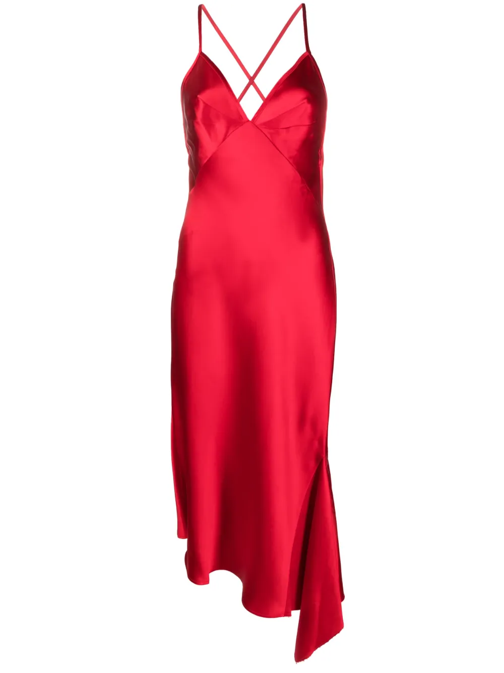 N°21 Midi Dress In Red