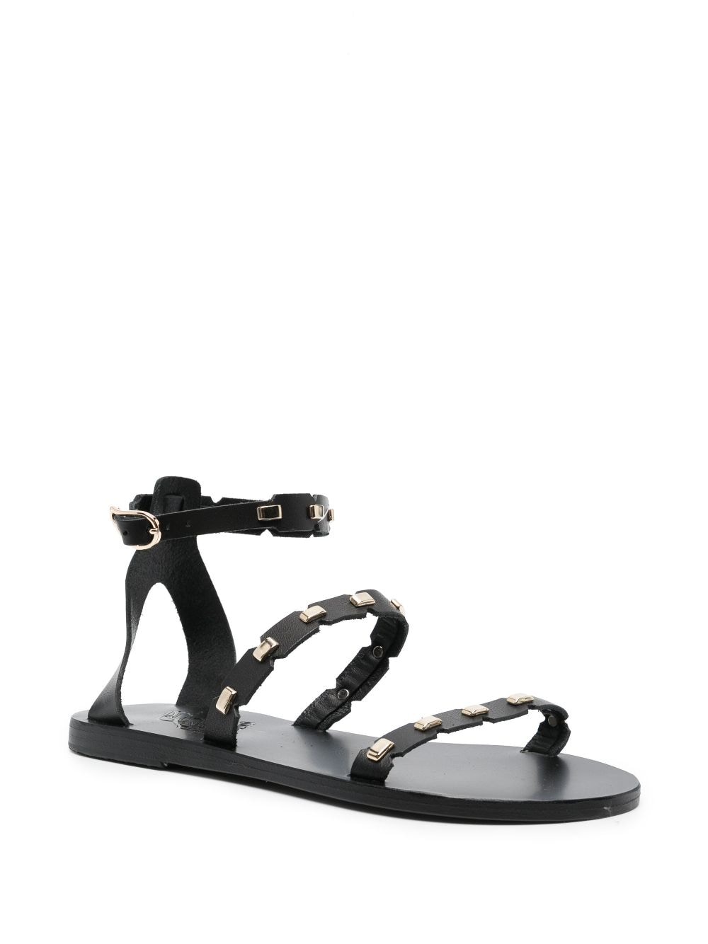 Ancient Greek Sandals Coco stud-embellished sandals - Zwart