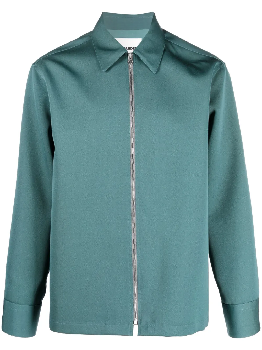 Jil Sander satin-finish Shirt Jacket - Farfetch