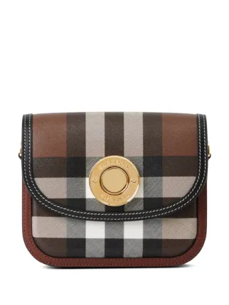 Burberry Small Elizabeth Leather Bag Brown FARFETCH IE