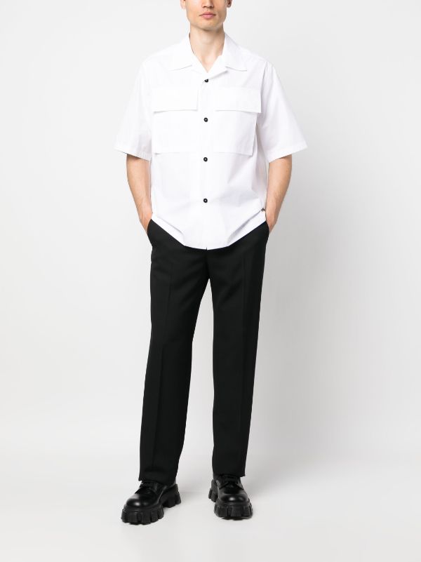 Jil Sander flap-pocket Cotton Shirt - Farfetch