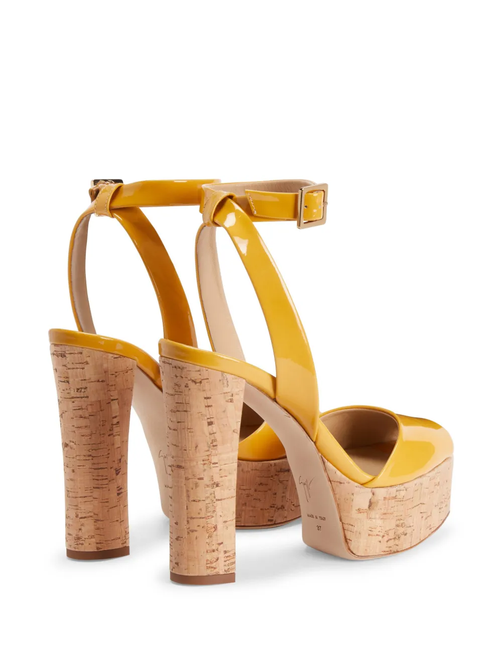 Giuseppe Zanotti 120mm Betty sandals Yellow