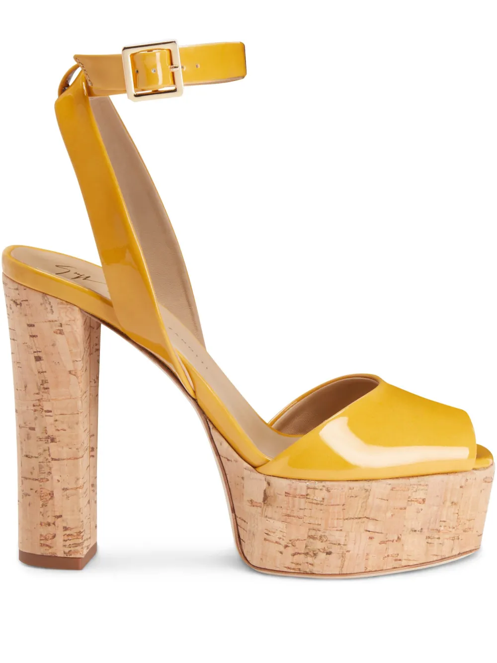 Giuseppe Zanotti 120mm Betty sandals Yellow