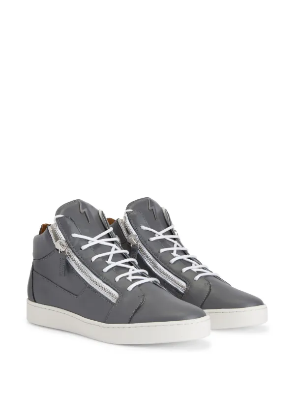 【関税込み】Giuseppe Zanotti グレー Frankie スニーカー Giuseppe Zanotti Frankie スニーカー | グレー | FARFETCH JP