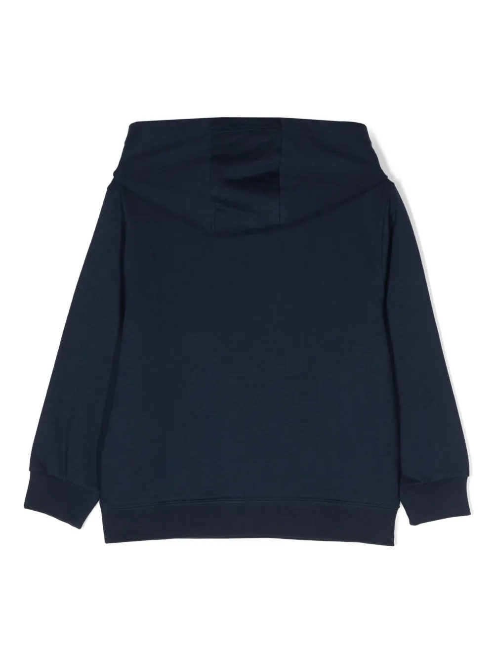 Emporio Armani Kids Hoodie met logoprint - Blauw