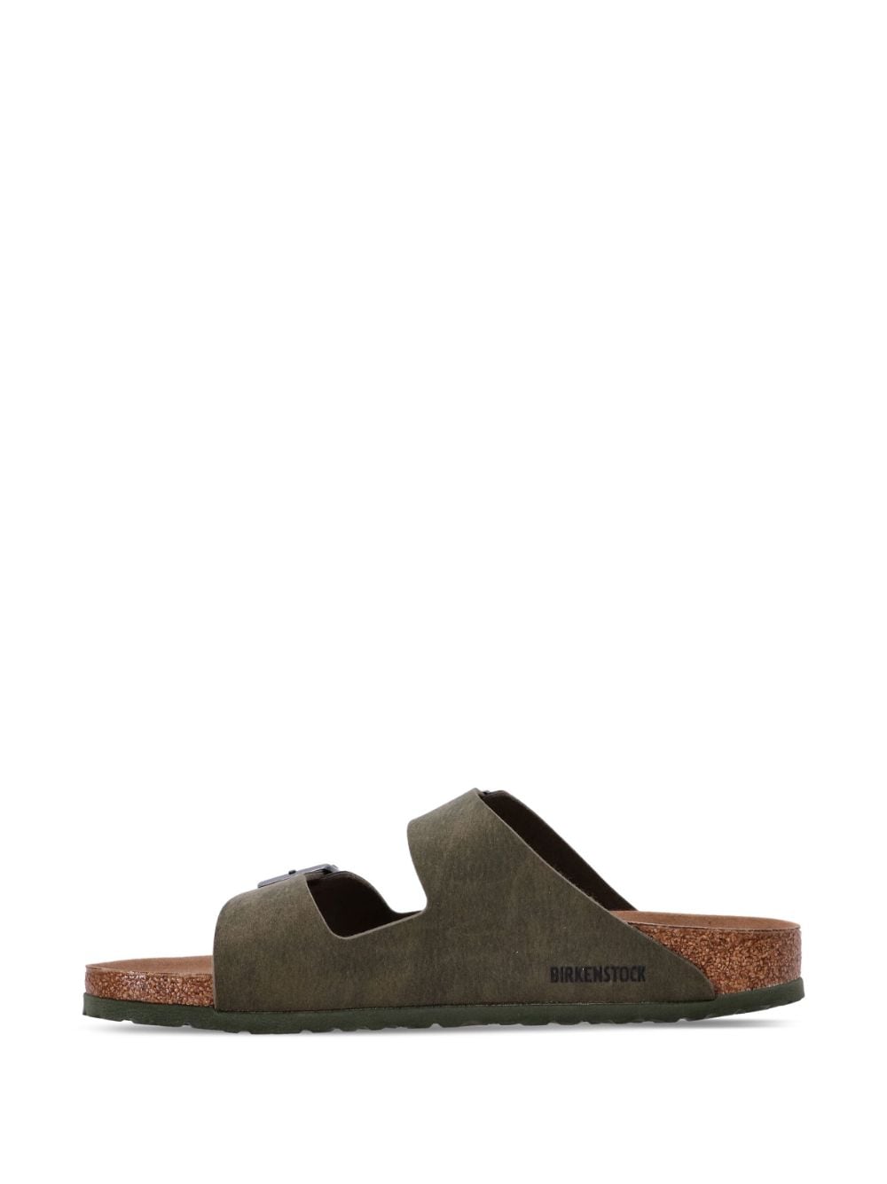 Shop Birkenstock Arizona Buckled Sandals In Green