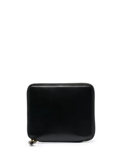 Comme Des Garçons Wallet check-print leather wallet