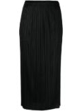 Pleats Please Issey Miyake pleated high-waist skirt - Black